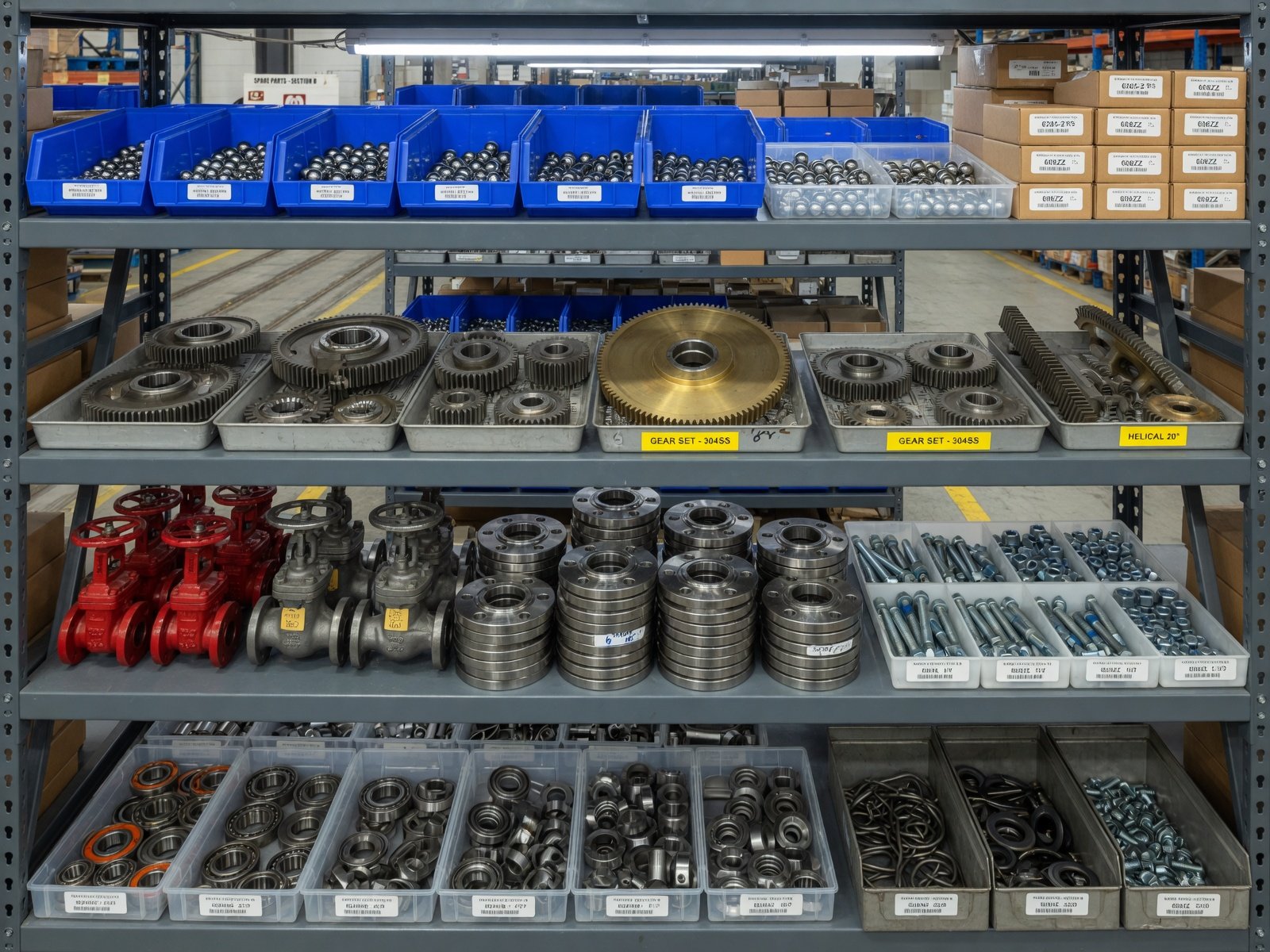 Industrial spare parts supply